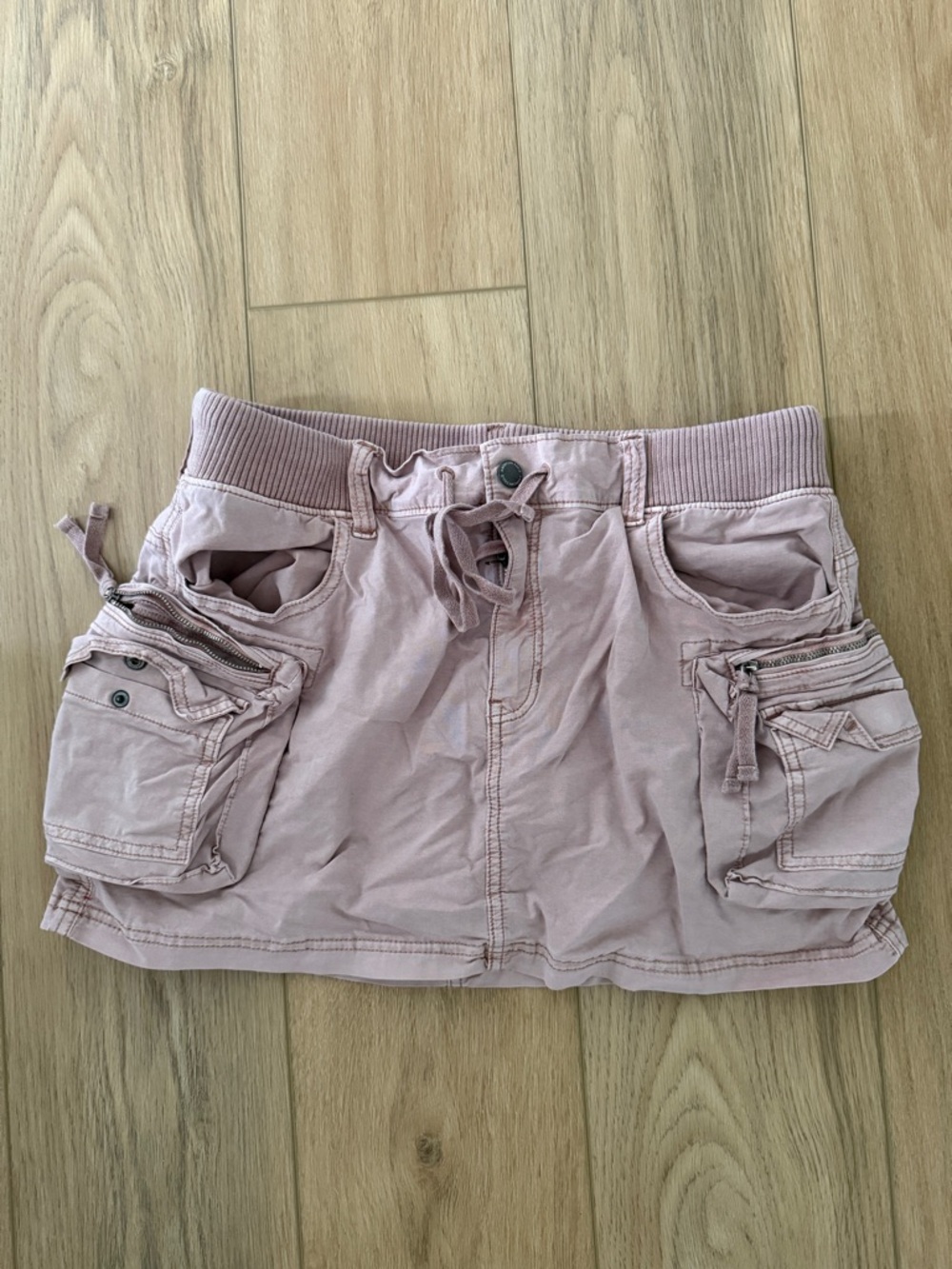 American Eagle Dusty Pink Cargo/Utility Skirt